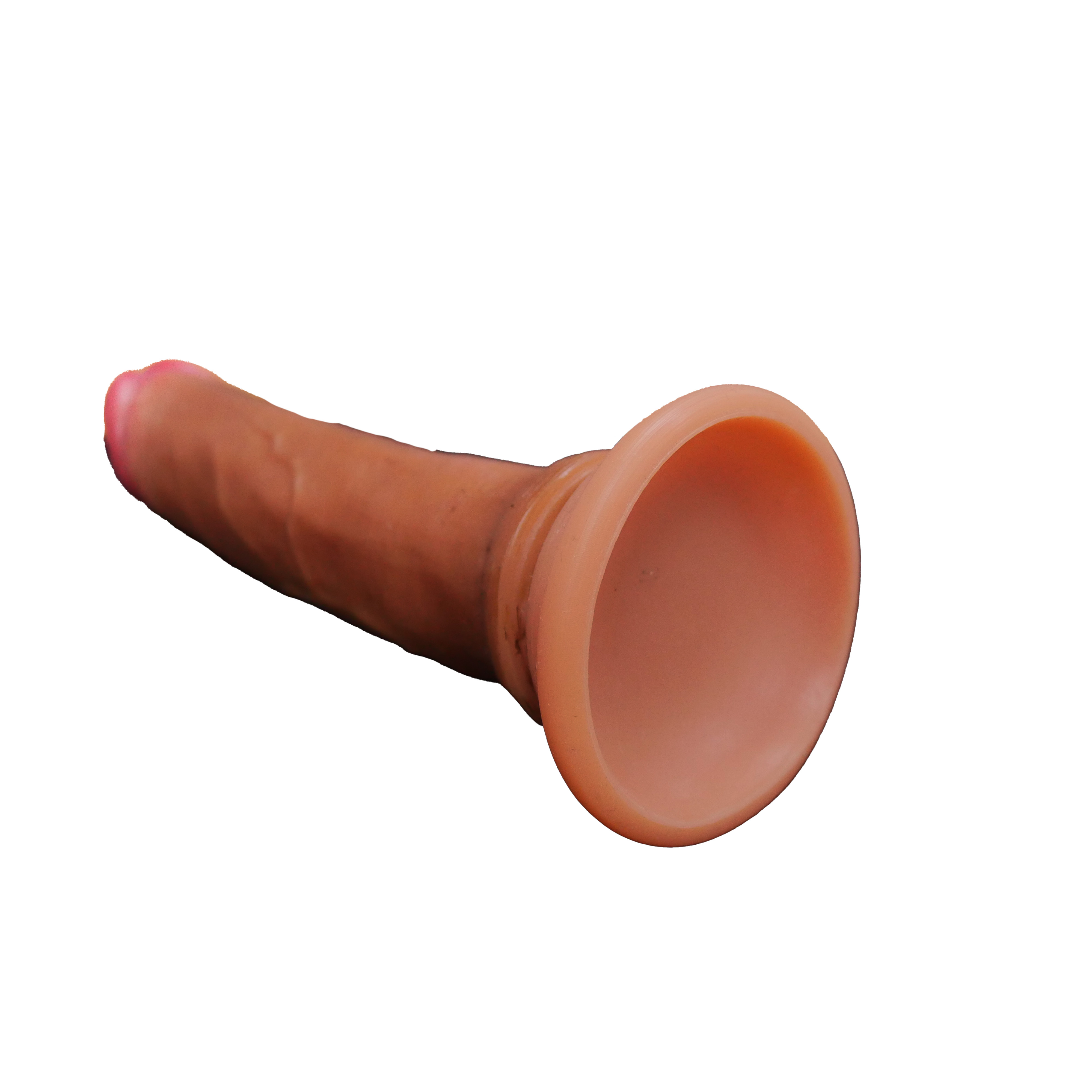 Realistischer Dildo mit Saugnapf – 18 cm Gesamtlänge, 16,5 cm einführbare Länge, 3,6 cm Durchmesser